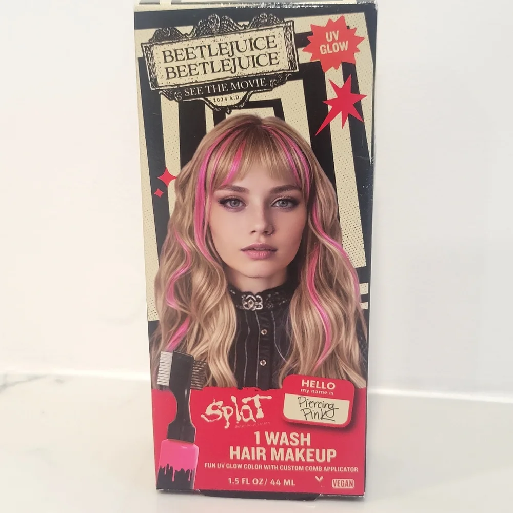 New Halloween Splat 1-Wash Temporary Hair Makeup in 